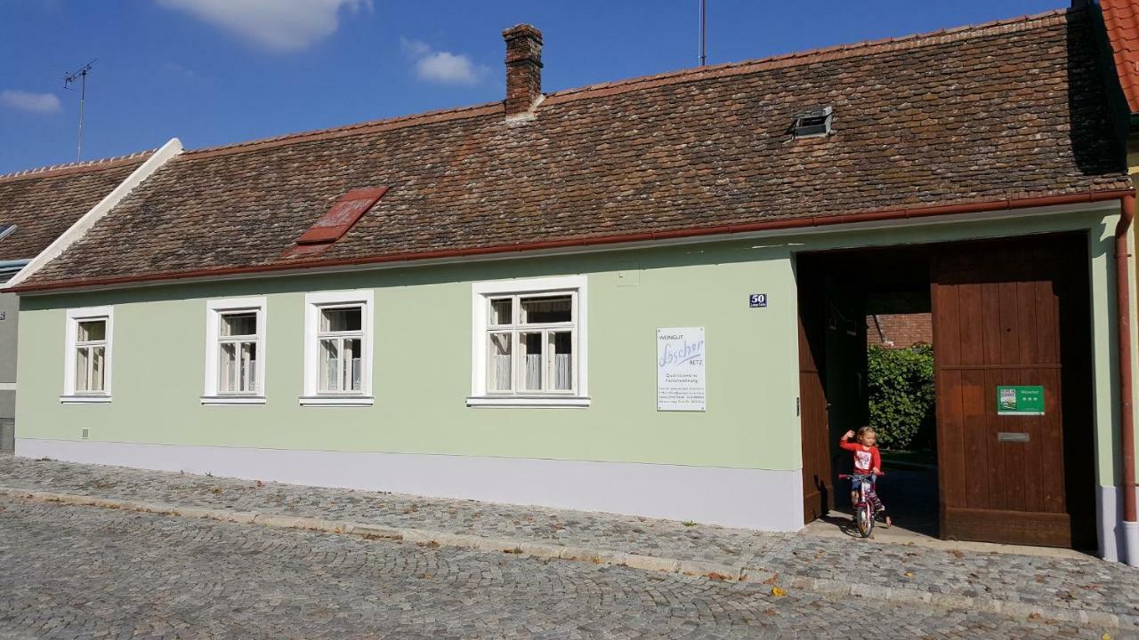 Ferienwohnung Weinbauernhof Löscher Retz Exterior foto